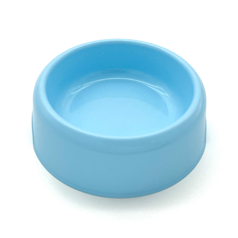 Plastic dog bowl and leash PE012-PE015